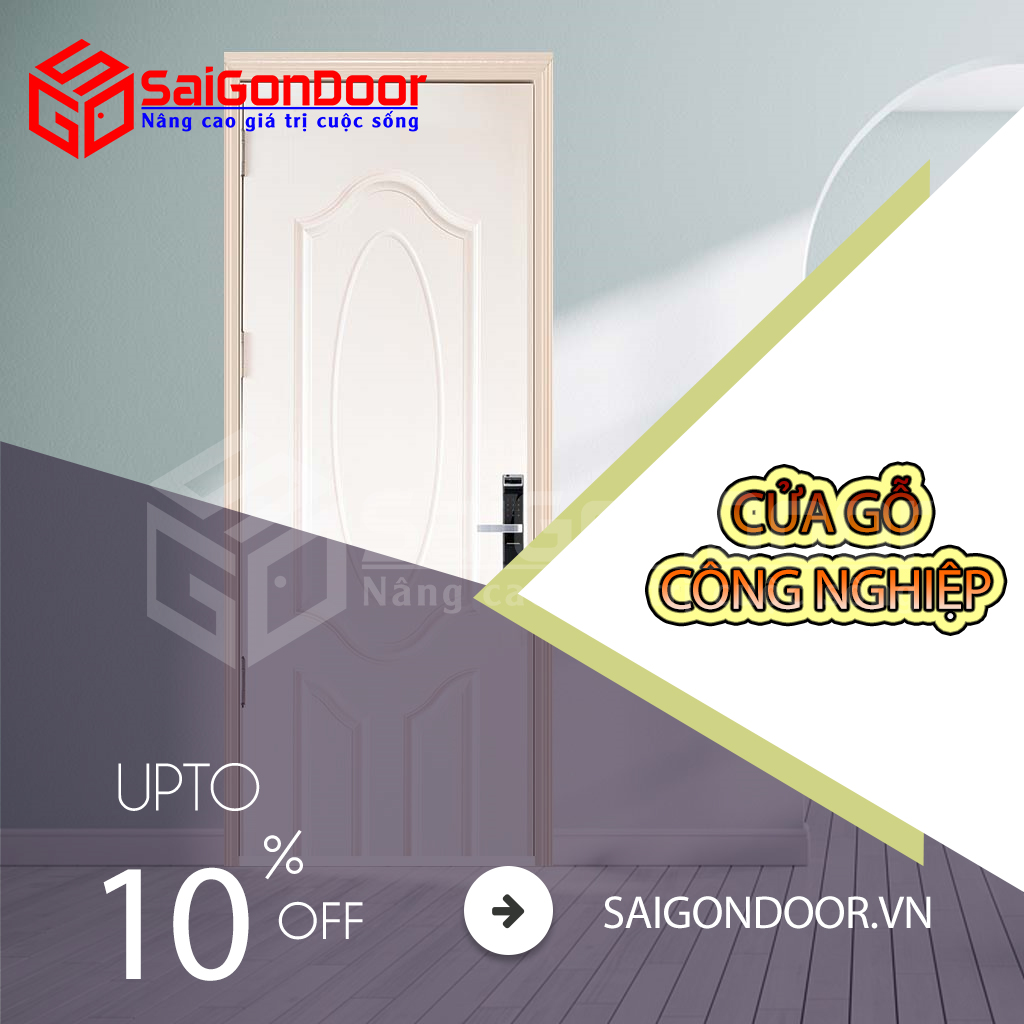 Sử dụng cửa gỗ công nghiệp giúp tiết kiệm chi phí nhưng chất lượng vẫn luôn được đảm bảo
