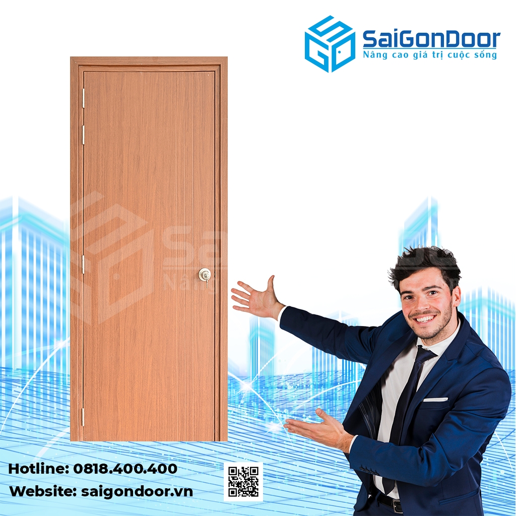 Cửa gỗ nhựa Composite SaiGonDoor
